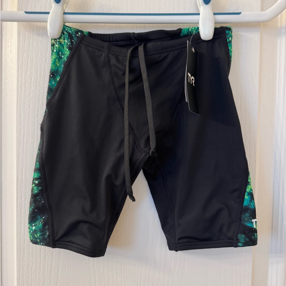 TYR size 24 Boys' Blade Splice Jammer training swimsuit New with Tags